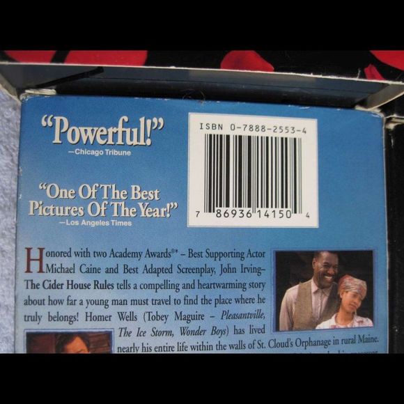 American Beauty Beautiful Mind Shawshank Redemption Cider House Rules VHS Tapes - Picture 6 of 13